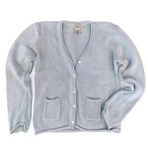 L.L. Bean Vintage Silk Cardigan